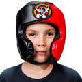 RGBA Premium Leather Headgear - Red