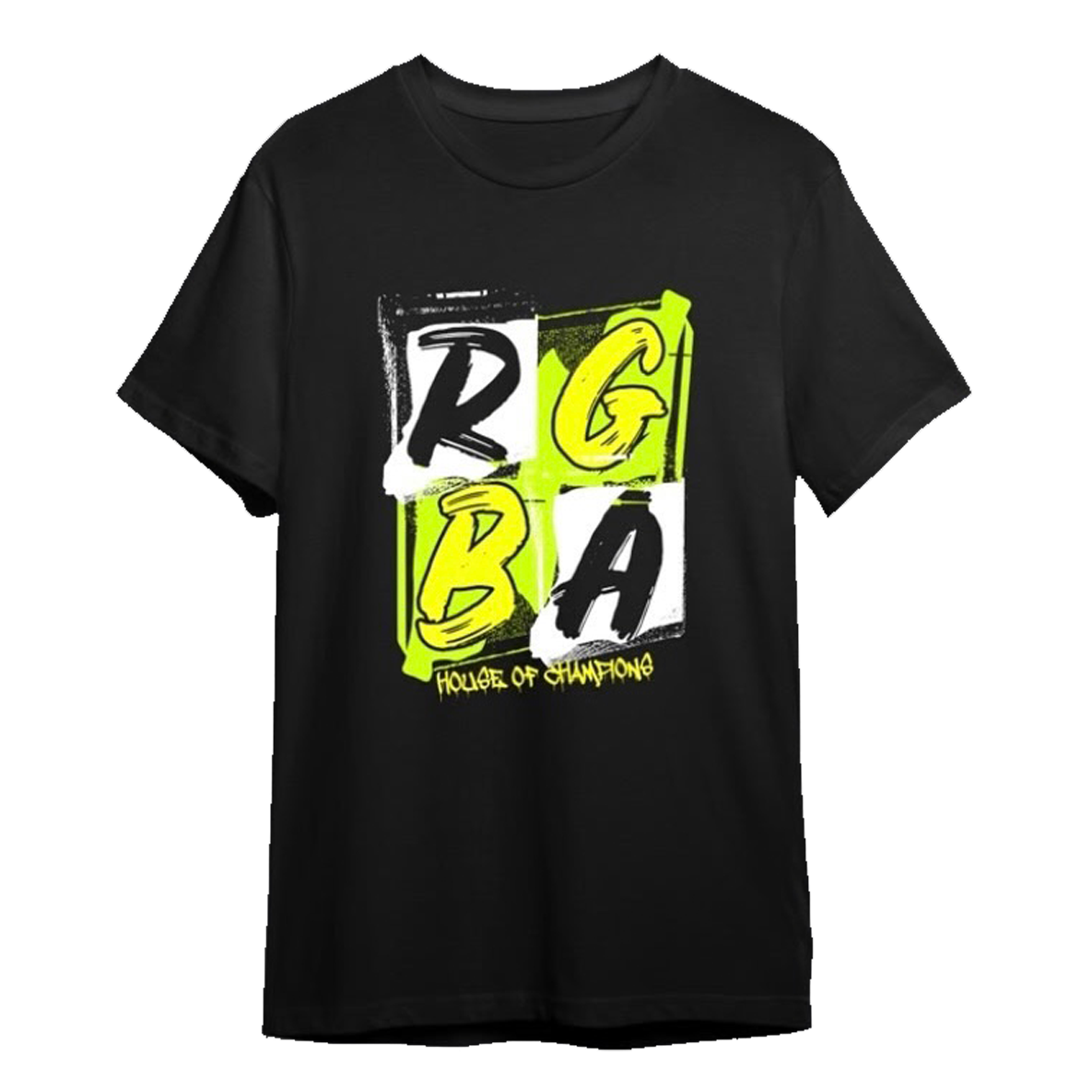 RGBA T-Shirt - Retro Yellow